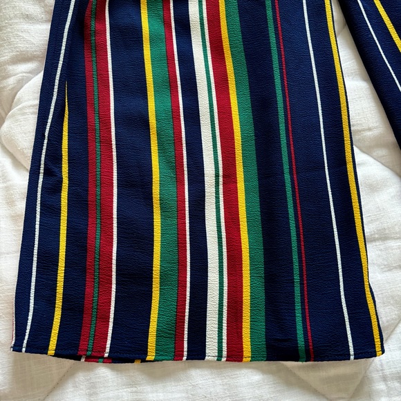 Wrangler Striped, Wide Leg Romper Jumpsuit - Picture 6 of 6